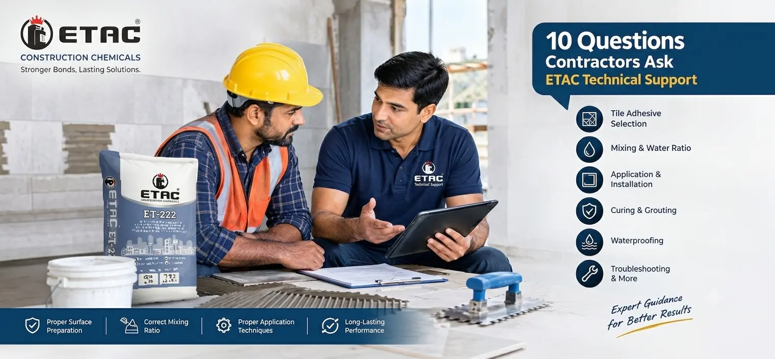 10 Questions Contractors Ask ETAC Technical Support