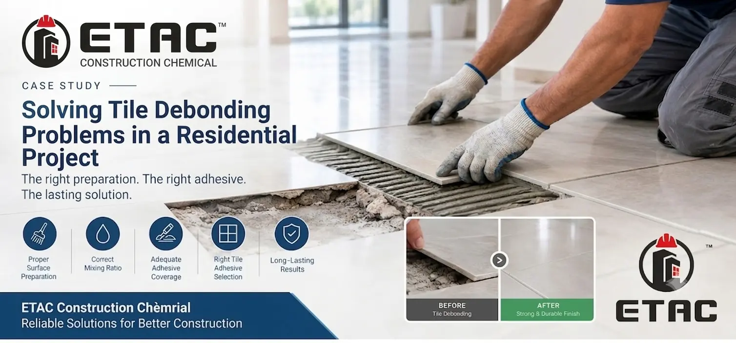 Case Study: Solving Tile Debonding Problems in a Residential Project