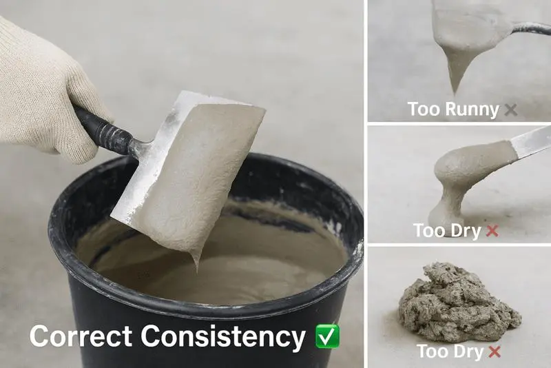 What Happens When Tile Adhesive Is Mixed With Too Much Water?